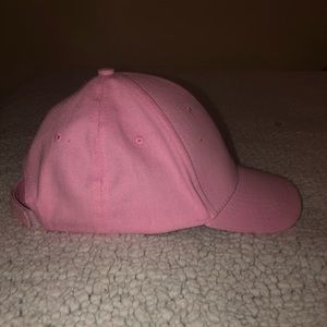 Pink hard cap hat